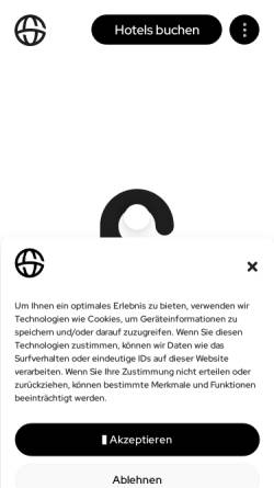 Vorschau der mobilen Webseite gshotels.de, Hotel Astor