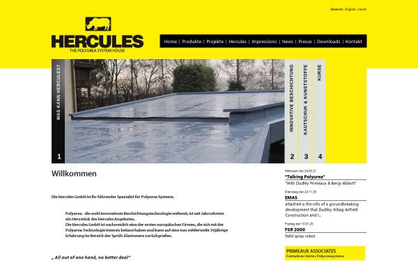 Vorschau von www.hercules.at, Hercules Vertriebsgesellschaft mbH