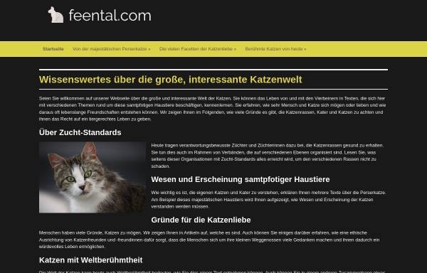 Vorschau von feental.com, Vom Feental