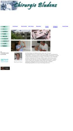 Vorschau der mobilen Webseite www.chirurgie-bludenz.at, Chirurgie Bludenz