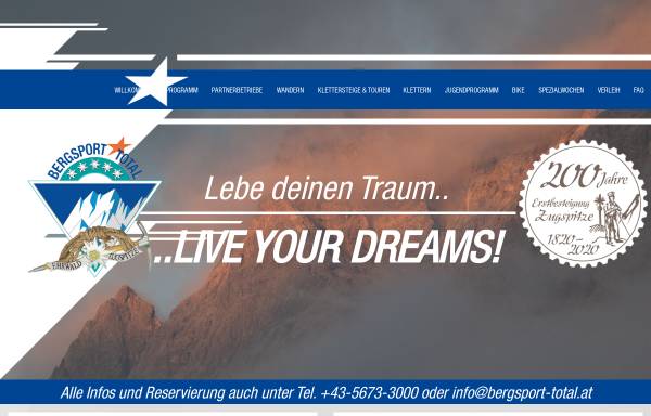 Vorschau von www.bergsport-total.at, Bergsport Total