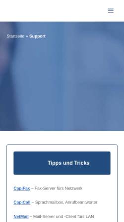 Vorschau der mobilen Webseite www.shamrock.de, Shamrocks Tipps und Tricks zu Windows