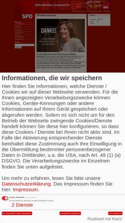 Vorschau der mobilen Webseite www.spd-miehlen-gemmerich.de, SPD Ortsverein Miehlen-Gemmerich