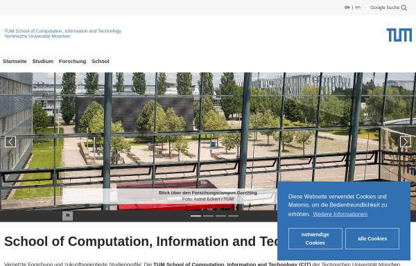 Vorschau von www.hft.ei.tum.de, Lehrstuhl für Hochfrequenztechnik der TU München