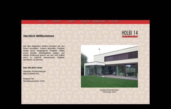 Vorschau von www.holbi14.ch, HOLBI14 architekten GmbH