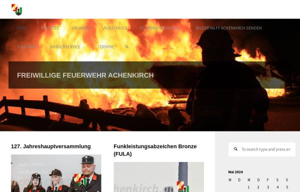 Vorschau von www.ff-achenkirch.at, Freiwillige Feuerwehr Achenkirch