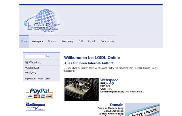 Vorschau von www.loidl-online.at, Loidl Internetservice