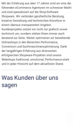 Vorschau der mobilen Webseite www.trendpoint.ch, TrendPoint GmbH