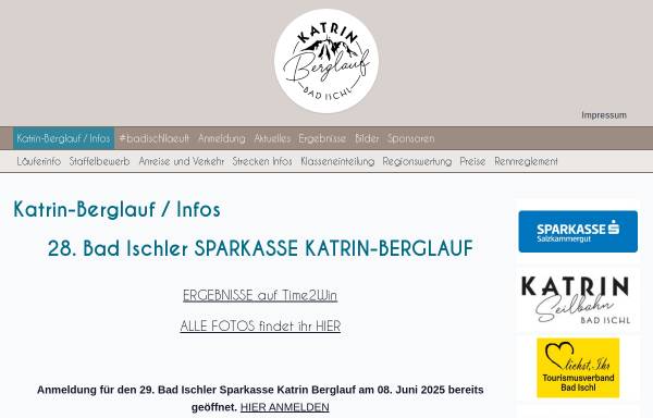 Vorschau von www.katrinberglauf.at, Katrinberglauf in Bad Ischl