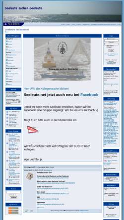 Vorschau der mobilen Webseite www.seeleute.net, Seeleute im Internet