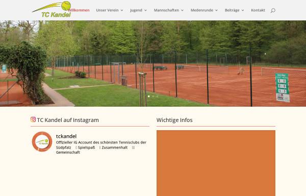 Vorschau von www.tckandel.de, Tennisclub Kandel