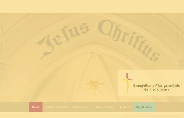 Vorschau von www.evgalli.at, Evangelische Pfarrgemeinde Gallneukirchen