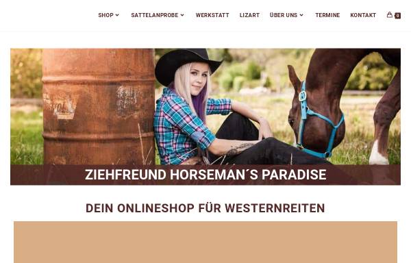Vorschau von www.ziehfreund.at, Ziehfreund - Horseman's Paradise