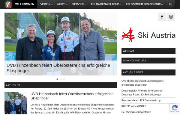 Vorschau von www.schiclub.at, UVB Hinzenbach