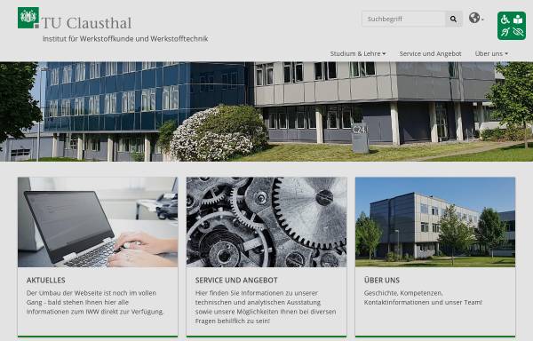 Institut für Werkstoffkunde und Werkstofftechnik, TU-Clausthal