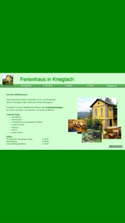Vorschau der mobilen Webseite www.ferienhaus-krieglach.at, Ferienhaus in Krieglach
