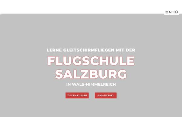 Vorschau von www.flugschule-salzburg.com, Flugschule Salzburg