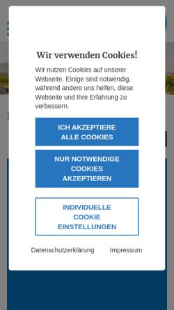 Vorschau der mobilen Webseite www.mautern.at, Stadtgemeinde Mautern/Donau