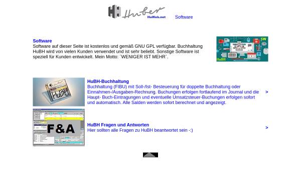 Vorschau von heinrich-huber.com, Software Engineering Huber
