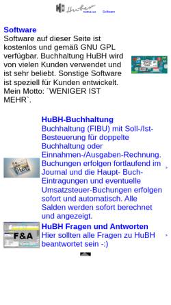 Vorschau der mobilen Webseite heinrich-huber.com, Software Engineering Huber