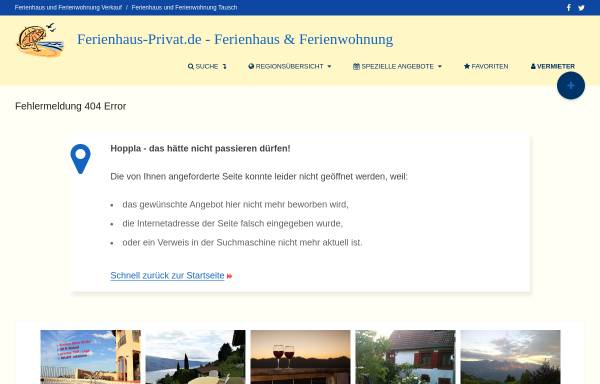 Vorschau von www.ferienhaus-privat.de, Ferienhaus Angerhof