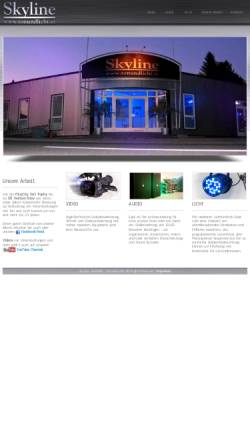 Vorschau der mobilen Webseite tonundlicht.at, Skyline Ton- und Lichtanlagen