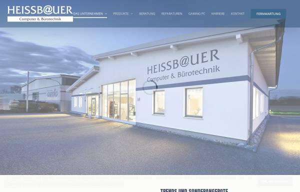Vorschau von www.heissbauer.at, Heissbauer Computer und Bürotechnik