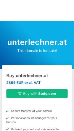 Vorschau der mobilen Webseite www.unterlechner.at, Dentallabor Unterlechner