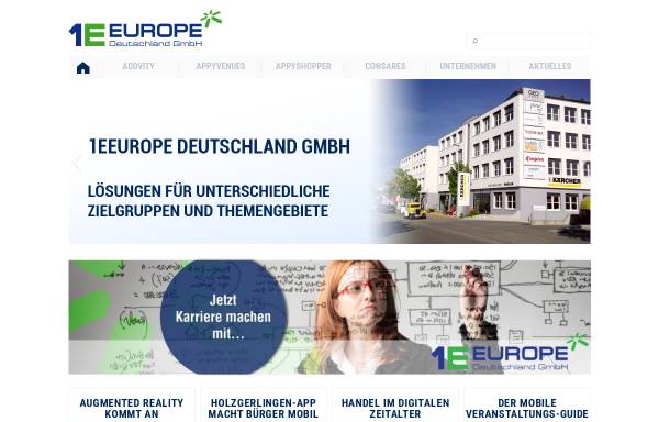 Vorschau von www.1eeurope.de, 1eEurope Deutschland