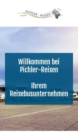 Vorschau der mobilen Webseite pichler-reisen.at, Pichler-Reisen Ihr Reisebüro