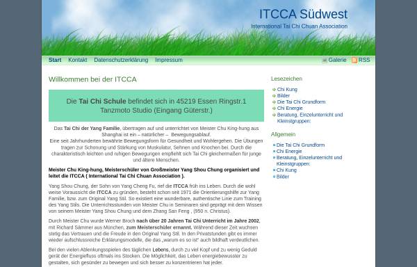 Vorschau von www.itcca-suedwest.de, International Tai Chi Chuan Association (ITCCA) Südwest