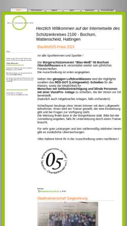 Vorschau der mobilen Webseite www.schuetzenkreis2100.de, Schützenkreis 2100