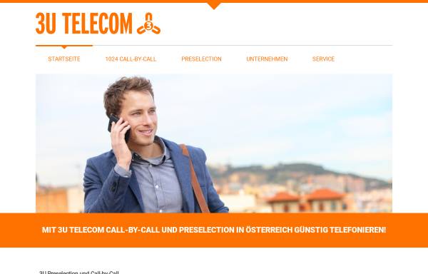 Vorschau von www.3utelecom.at, 3U Telecom GmbH