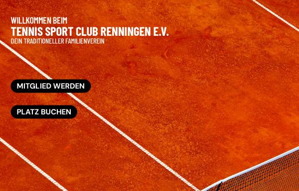Vorschau von tsc-renningen.de, Tennis-Sportclub Renningen e.V.
