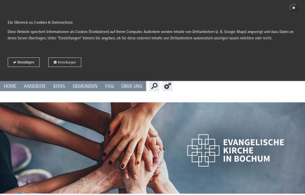 Vorschau von www.kirchenkreis-bochum.de, Evangelische Kirche