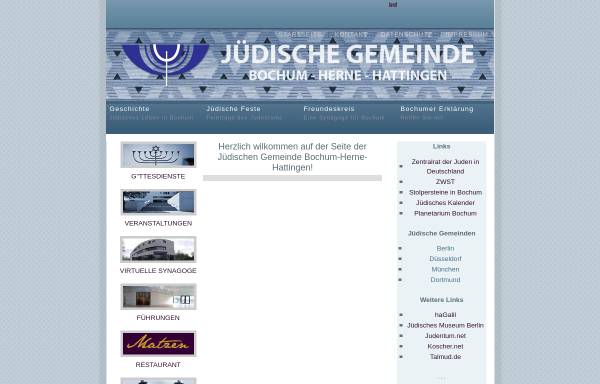 Jüdische Gemeinde Bochum-Herne-Hattingen