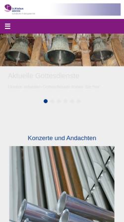 Vorschau der mobilen Webseite st-nikolaus-muenster.de, Katholische Pfarrgemeinde St. Nikolaus Wolbeck