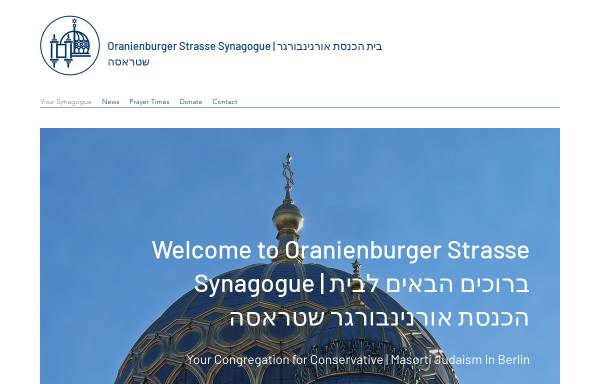 Synagoge Oranienburger Straße