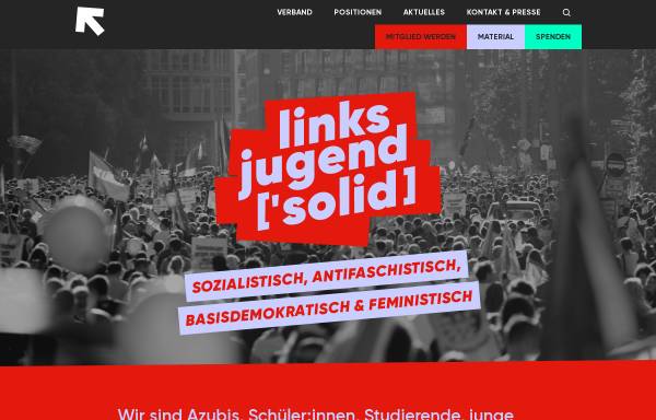 Vorschau von www.solid-thueringen.de, Linksjugend ['solid] Thüringen