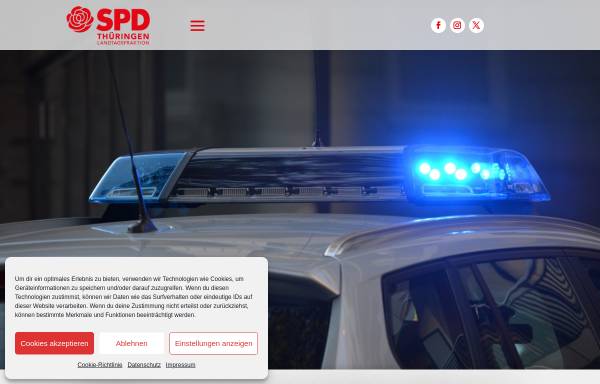 Vorschau von www.spd-thl.de, SPD-Landtagsfraktion Thüringen