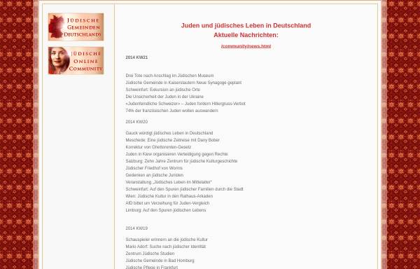 Vorschau von www.jewish-forum.de, Politik - Forum Juden.de