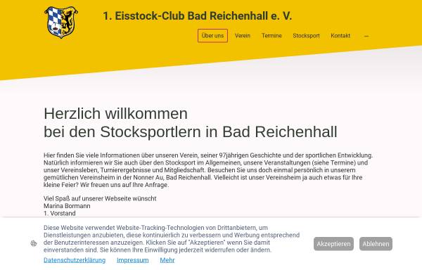 Vorschau von www.ec-bad-reichenhall.de, 1. Eisstock-Club Bad Reichenhall e.V.