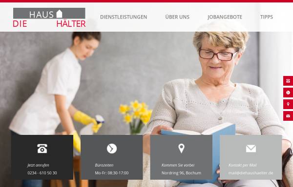 Vorschau von www.diehaushaelter.de, Die Haushälter, Inhaber Sven Grzella