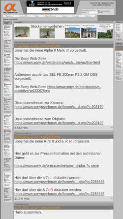 Vorschau der mobilen Webseite www.d7userforum.de, D7Userforum.de
