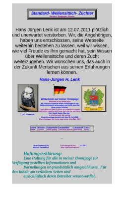 Vorschau der mobilen Webseite www.standardwellensittichzucht-lenk.de, Informationen zur Standardwellensittichzucht