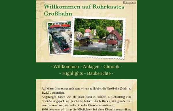 Vorschau von www.roehrkaste.de, Familie Röhrkaste