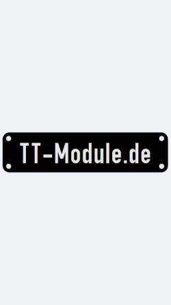 Vorschau der mobilen Webseite www.tt-module.de, TT-Module.de