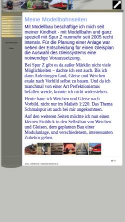 Vorschau der mobilen Webseite www.weichenlaterne.de, Miniclub