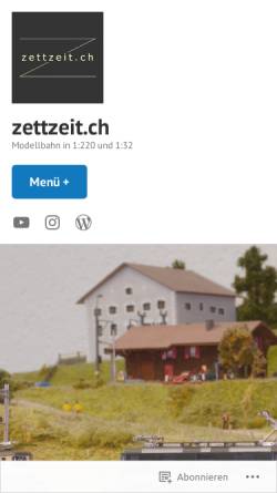 Vorschau der mobilen Webseite www.zettzeit.ch, ZettZeit