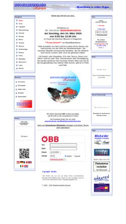 Vorschau der mobilen Webseite www.carinzia.net, Modelleisenbahn Kärnten